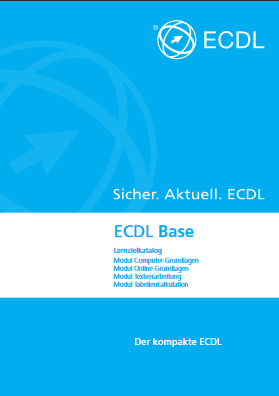 Bild ECDL Base Lernzielkatalog